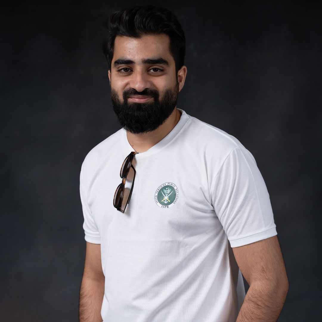 ISPR White Shirt (Cotton)