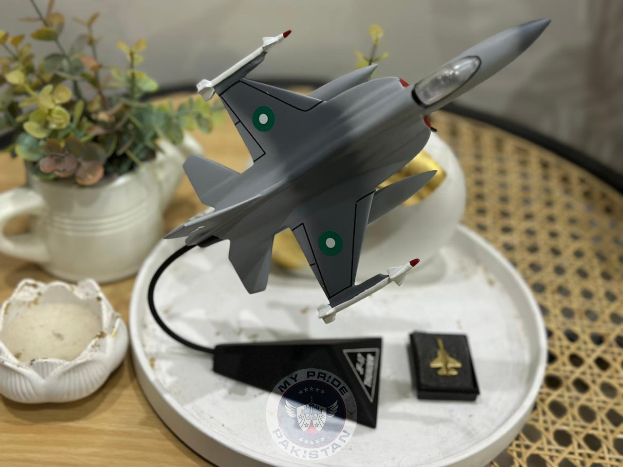 F-17 Grey Set – 9-Inch Jet Model
