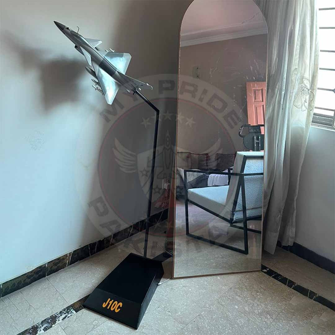 J-10C Fighter Jet Model with Display Stand ( Glass Fiber Edition)