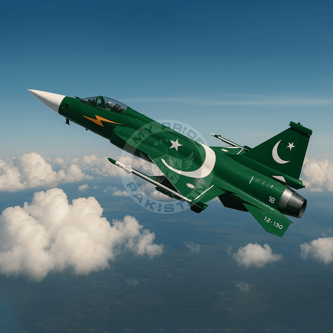 JF-17 Thunder Multi-role Fighter Model with Display Stand