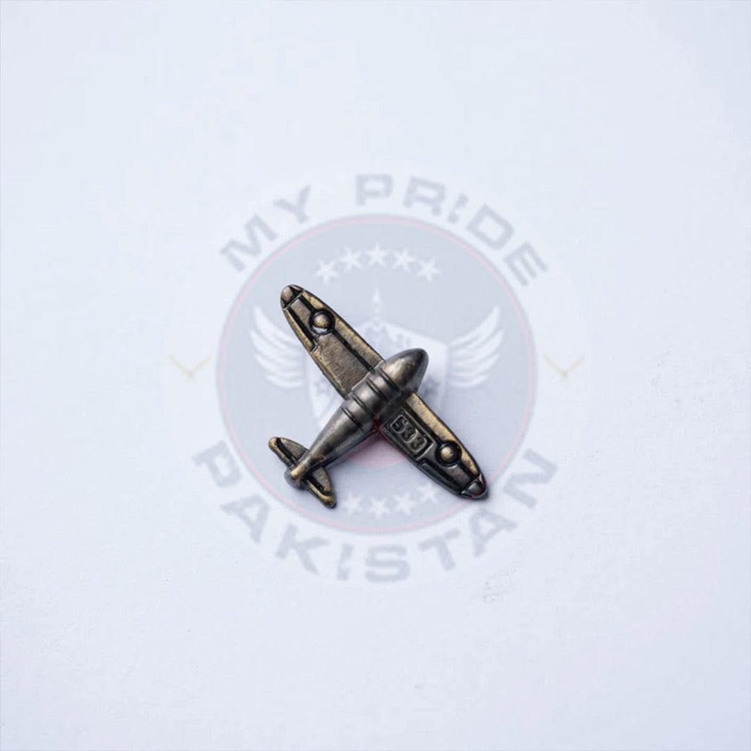 Vintage Jet Collar Pin