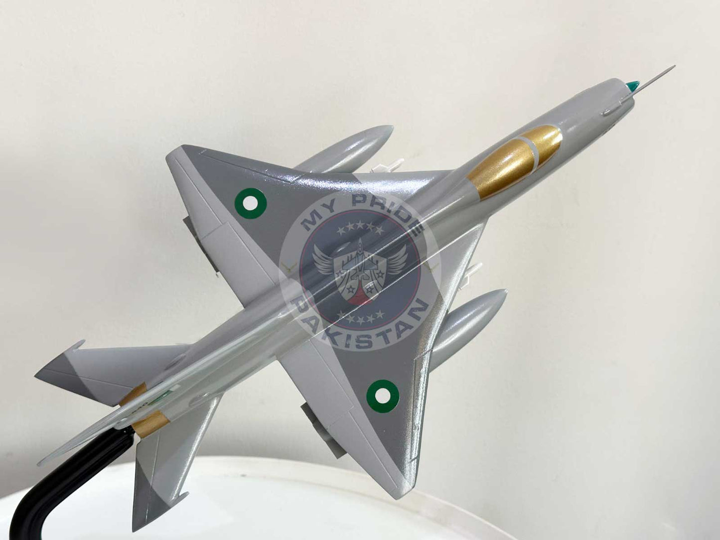 F-7 PG Fighter Aircraft Model with Display Stand (Glass Fiber Edition)