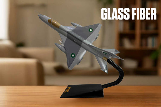 F-7 PG Fighter Aircraft Model with Display Stand (Glass Fiber Edition)