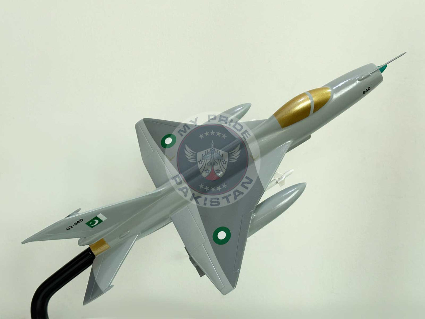 F-7 PG Fighter Aircraft Model with Display Stand (Glass Fiber Edition)