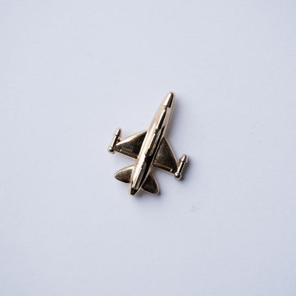 F-16 New Variant Lapel Pin - Golden