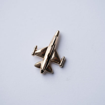 F-16 New Variant Lapel Pin - Golden
