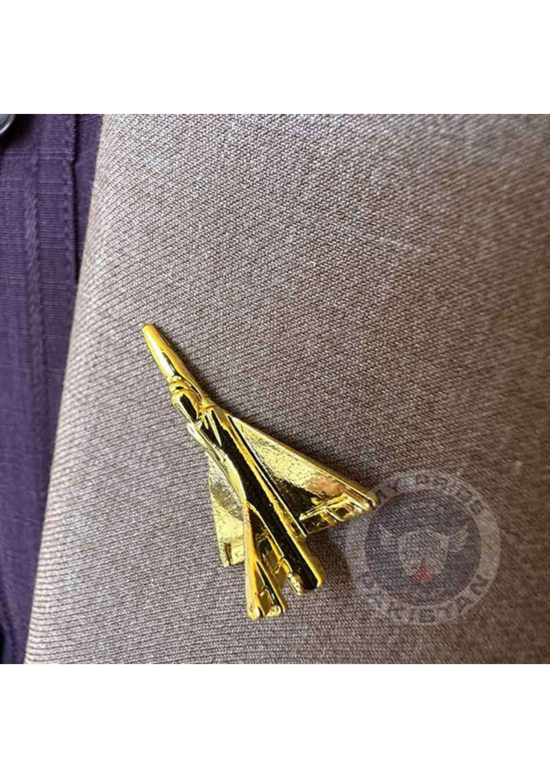 Pakistan Air Force Mirage Golden Aircraft Pin – My Pride