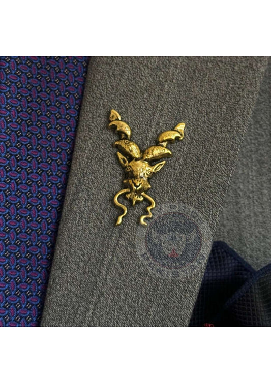 Pakistan Air Force Charlie Markhor Lapel Pin