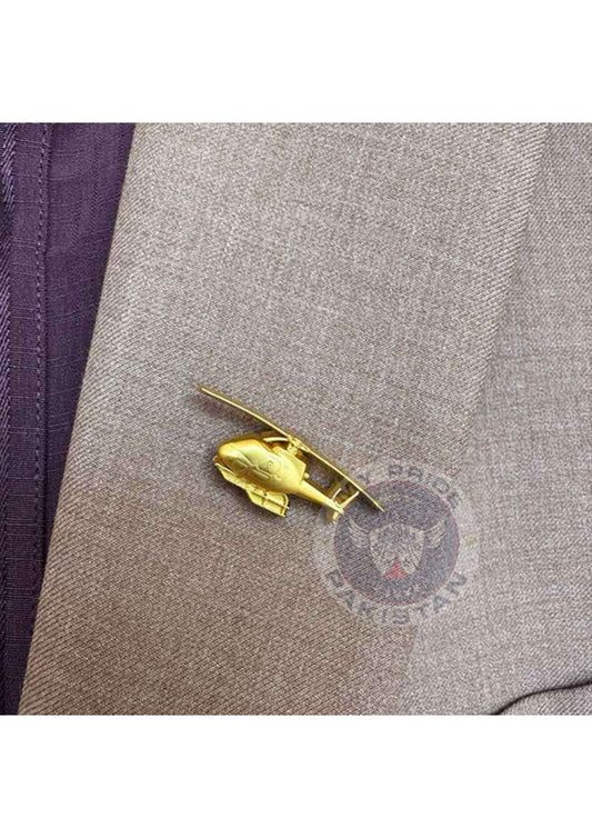 Pakistan Air Force Helicopter Lapel Pin
