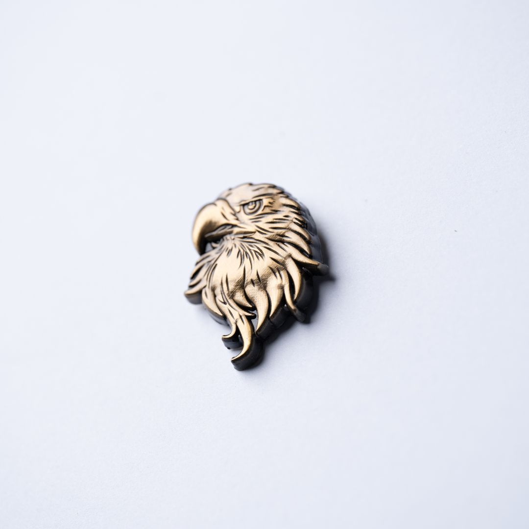 Falcon Lapel Pin- Copper