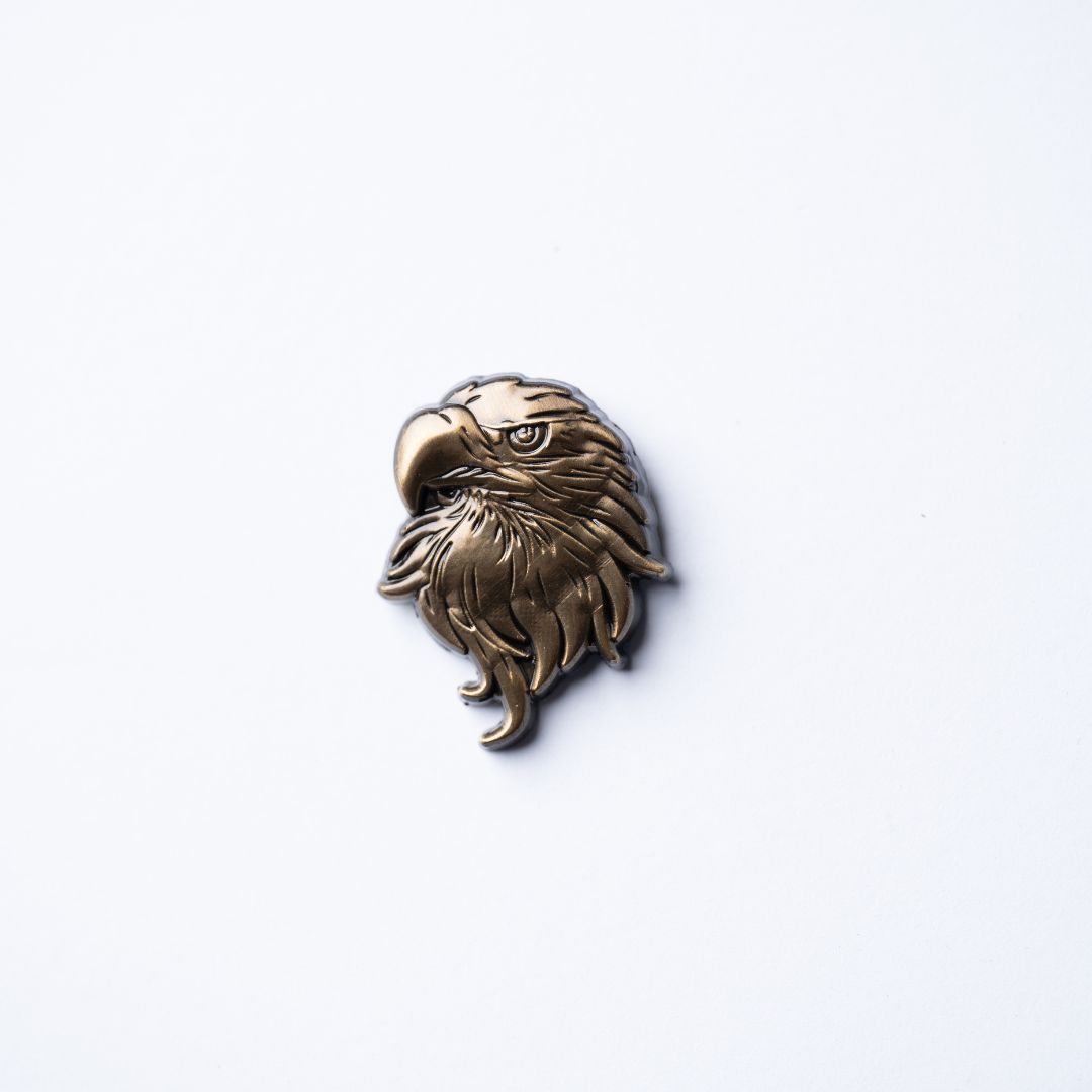 Falcon Lapel Pin- Copper