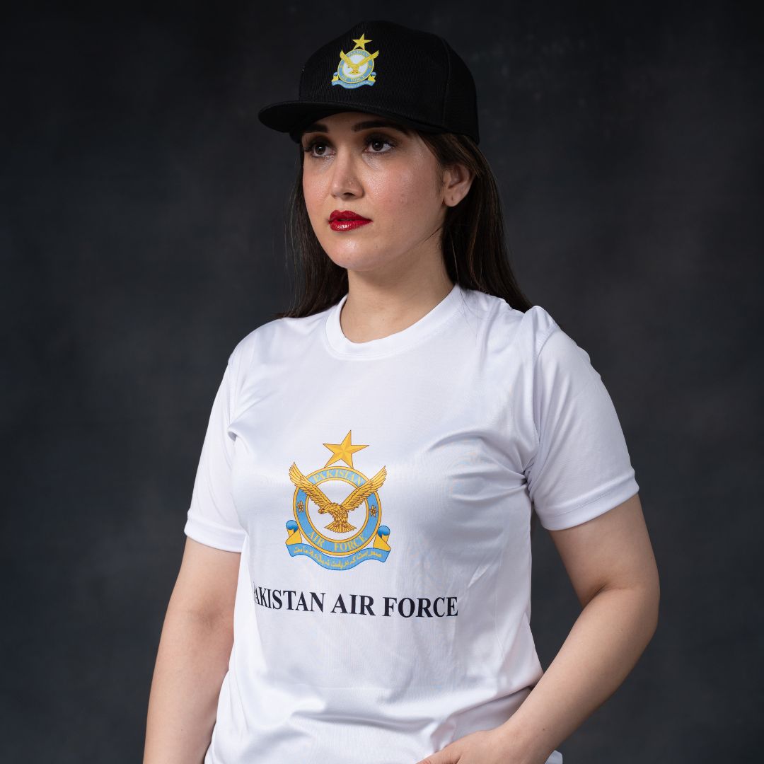 White Air Force logo T-Shirt