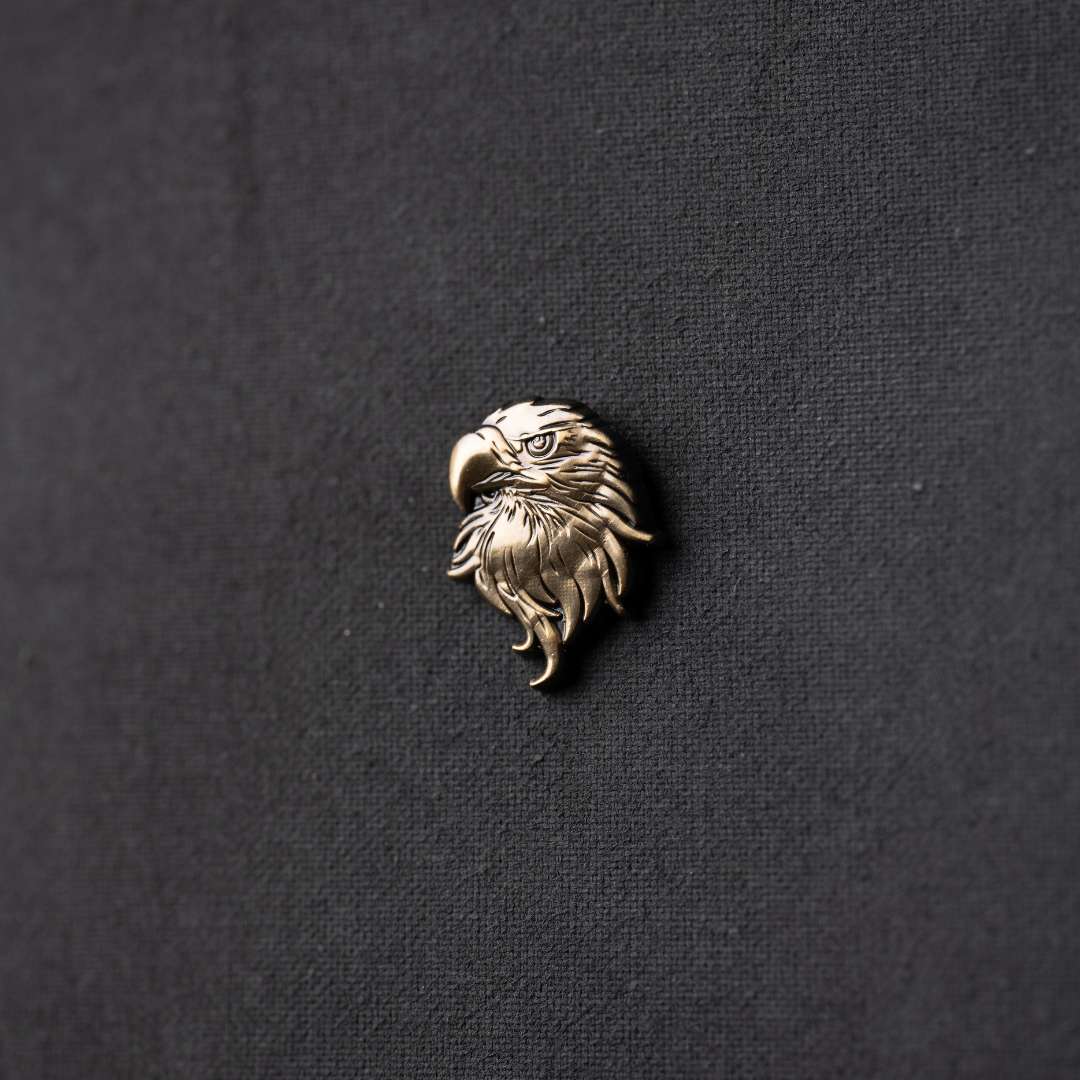 Falcon Lapel Pin- Copper