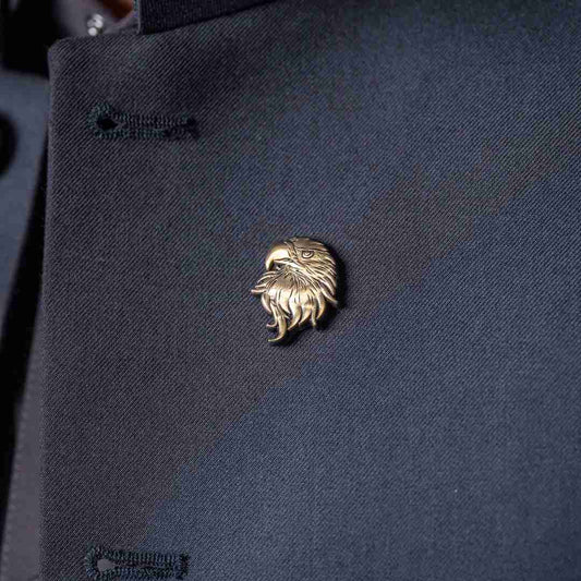 Falcon Lapel Pin- Copper