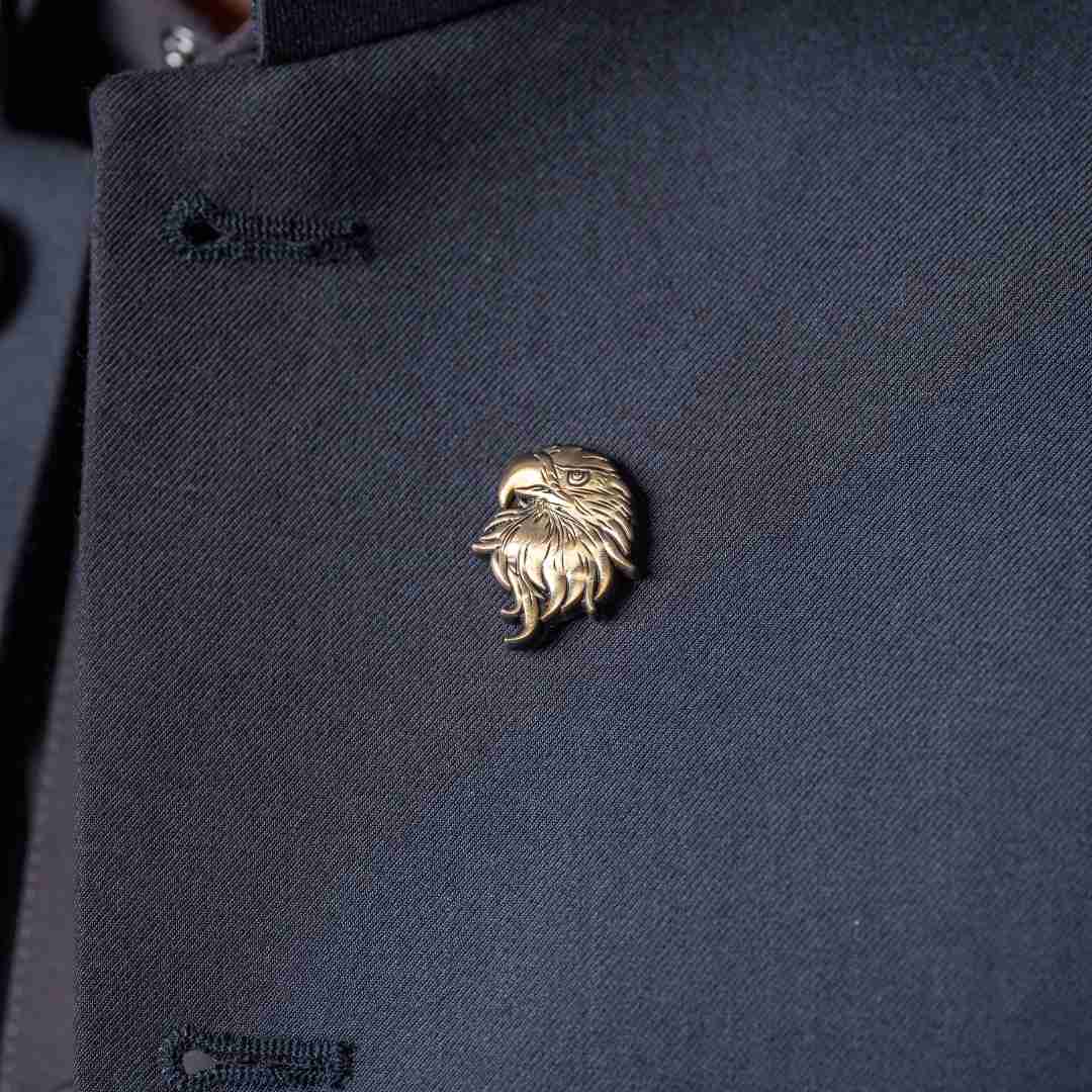 Falcon Lapel Pin- Copper