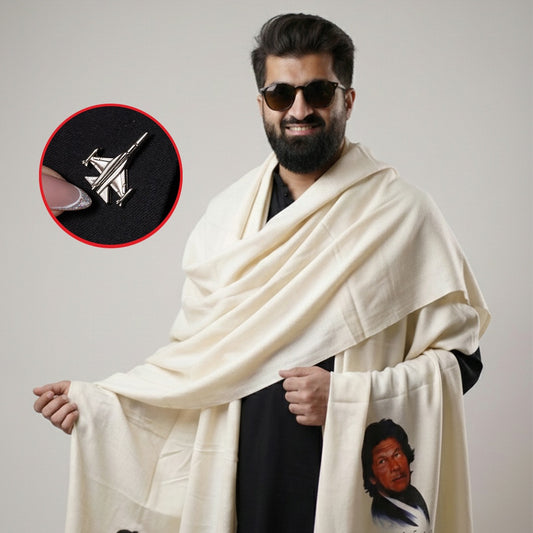 Customized shawl +any free lapel pin