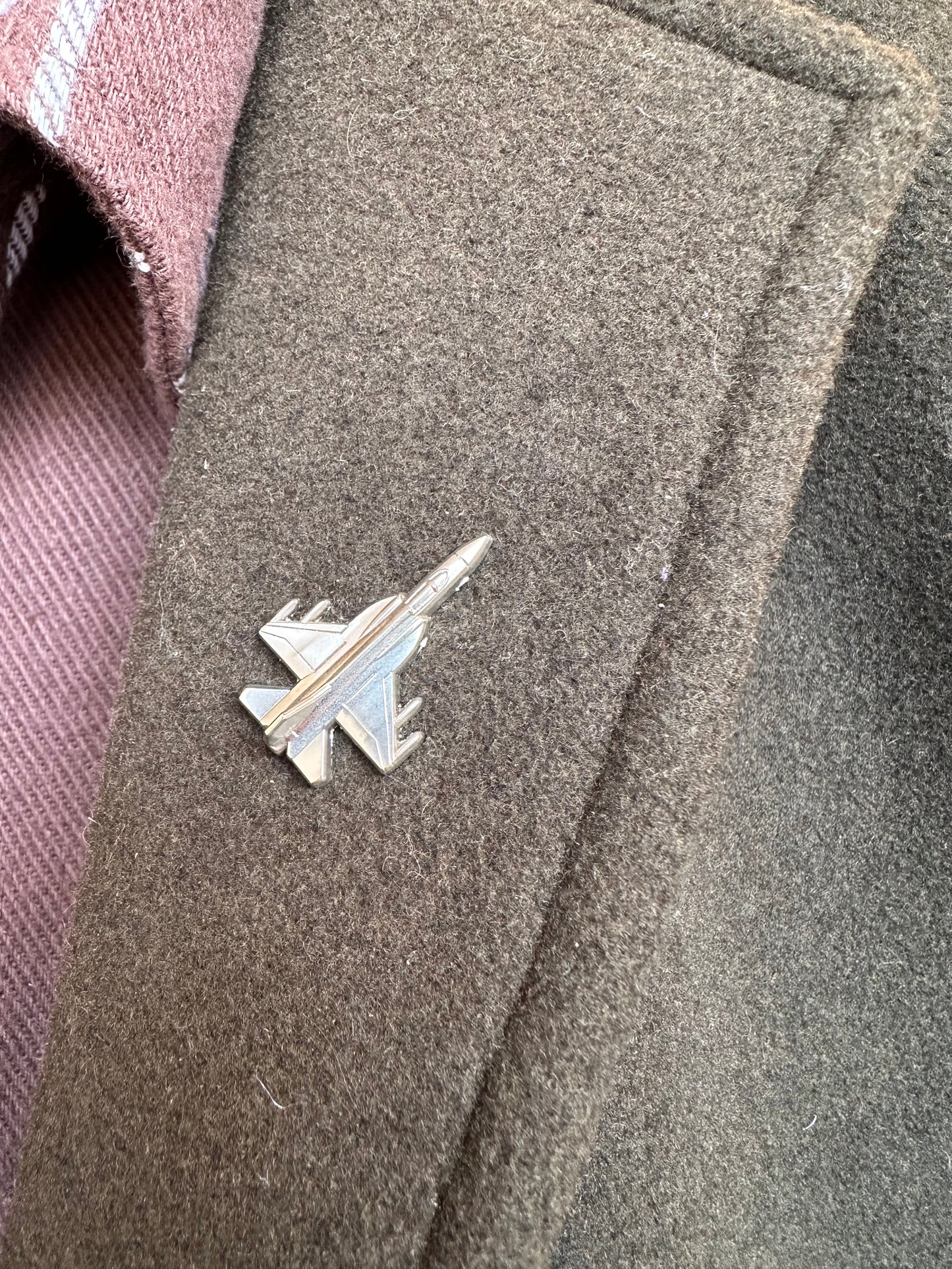 Pakistan Air Force JF17 Aircraft Collar Pin - My Pride