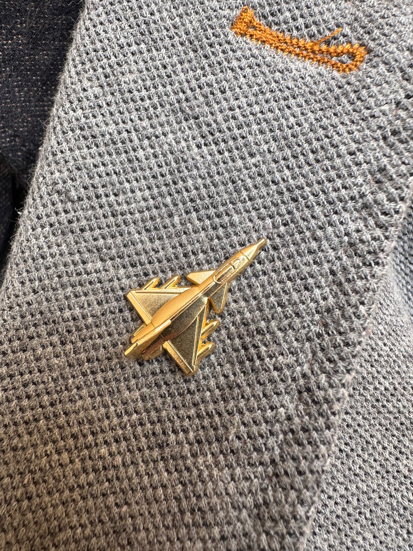 Pakistan Air Force J10C Aircraft Collar Pin - My Pride