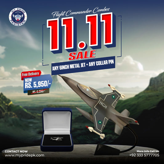 Any 6Inch Metal Jet + Any Collar Pin