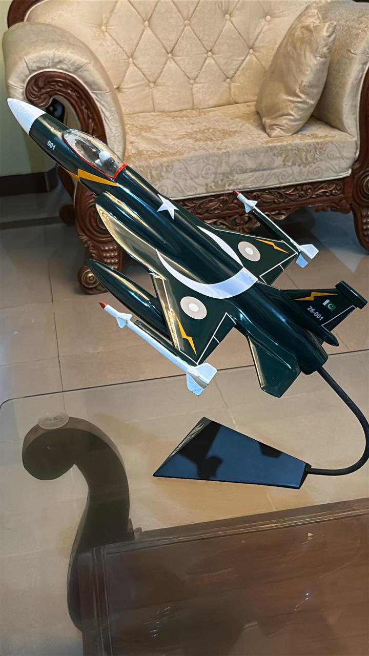 JF-17 Thunder Multi-role Fighter Model with Display Stand