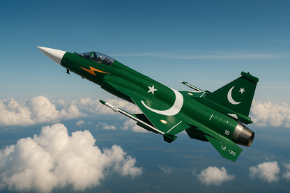 JF-17 Thunder Multi-role Fighter Model with Display Stand