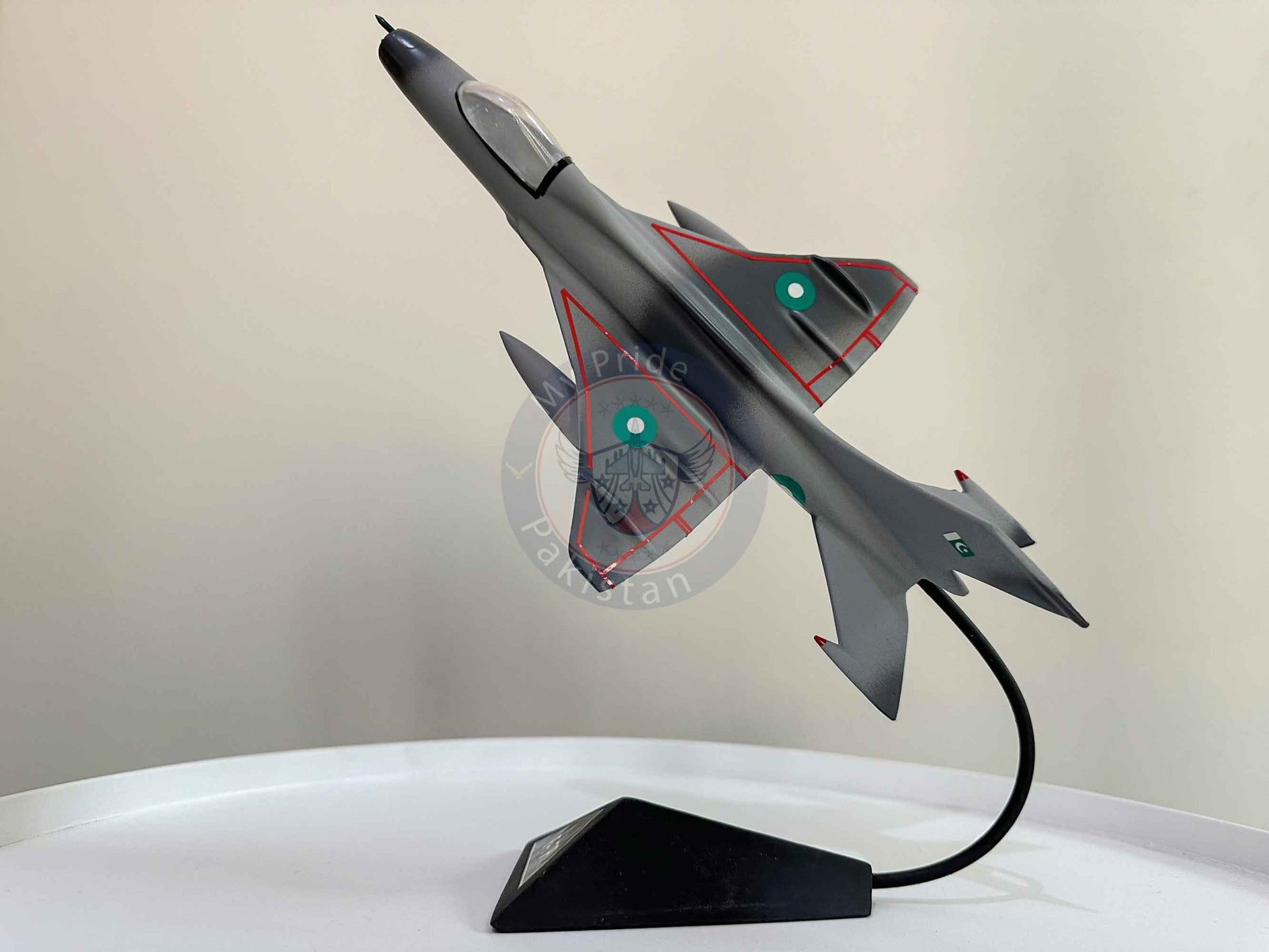 F - 7 PG Fighter Aircraft with Display Stand - My Pride