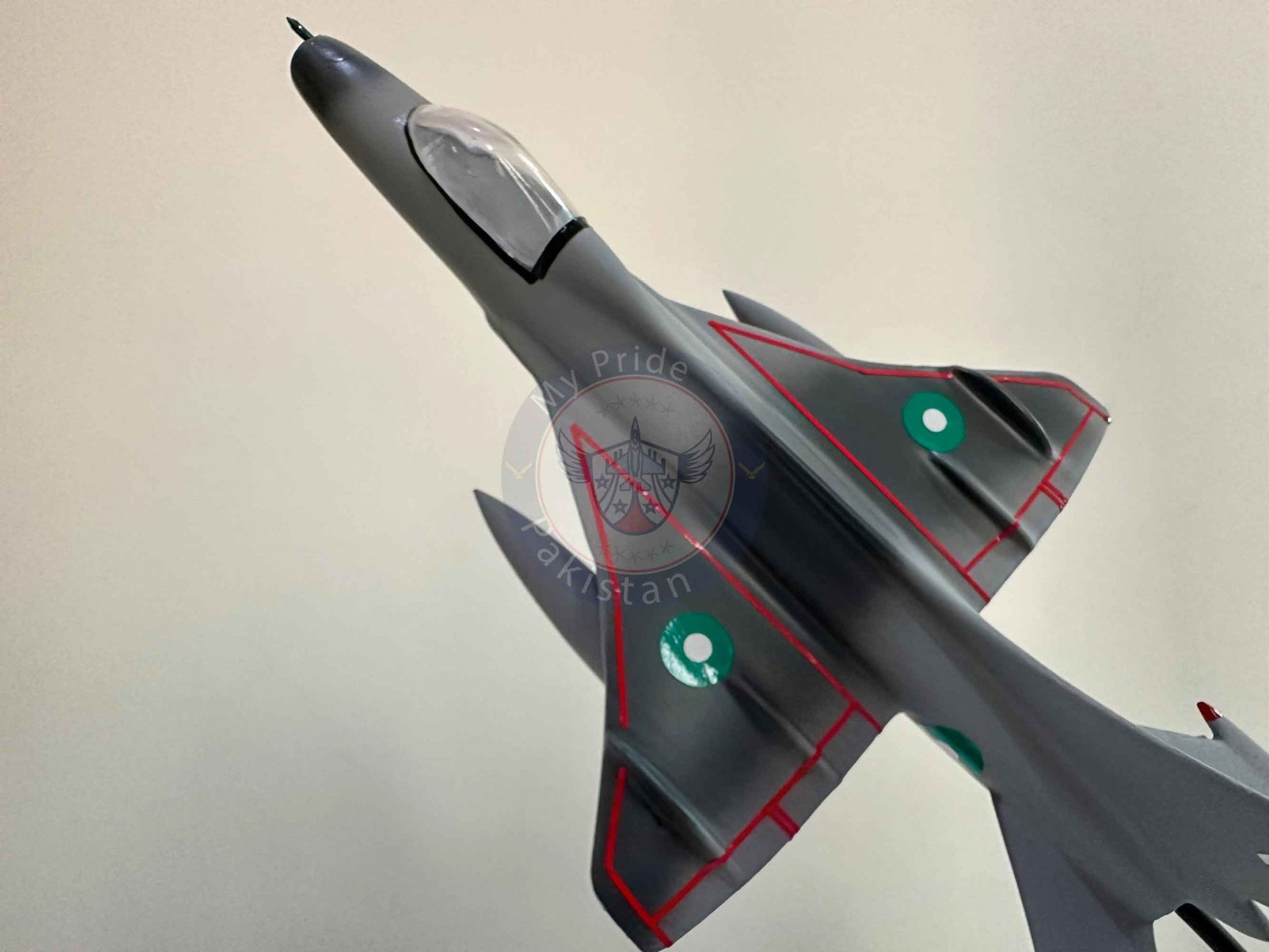 F - 7 PG Fighter Aircraft with Display Stand - My Pride