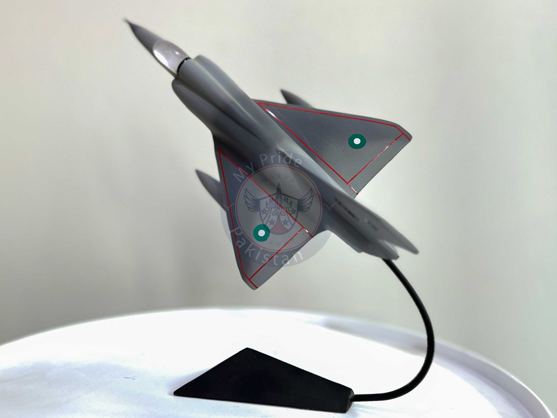 Mirage Fighter Jet Model with Display Stand - My Pride