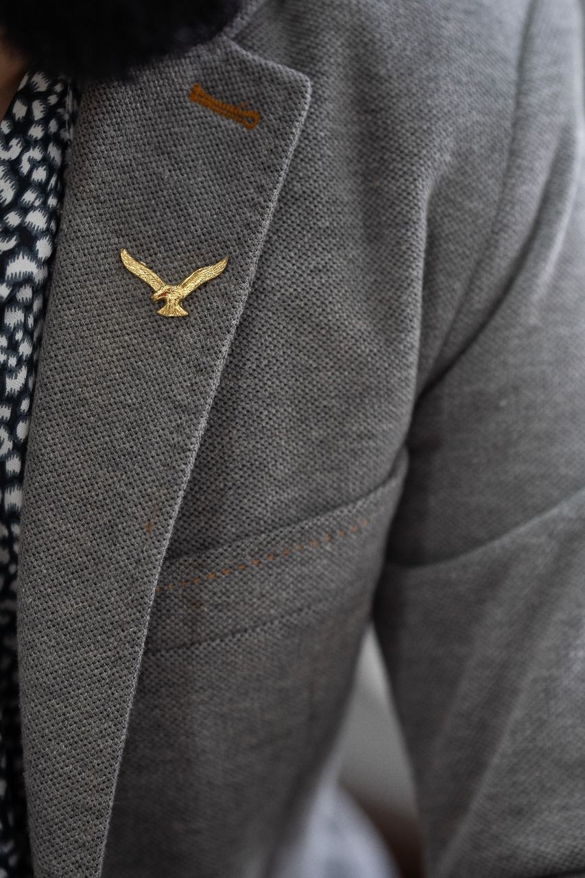 Pakistan Air Force Eagle Collar Pin - My Pride