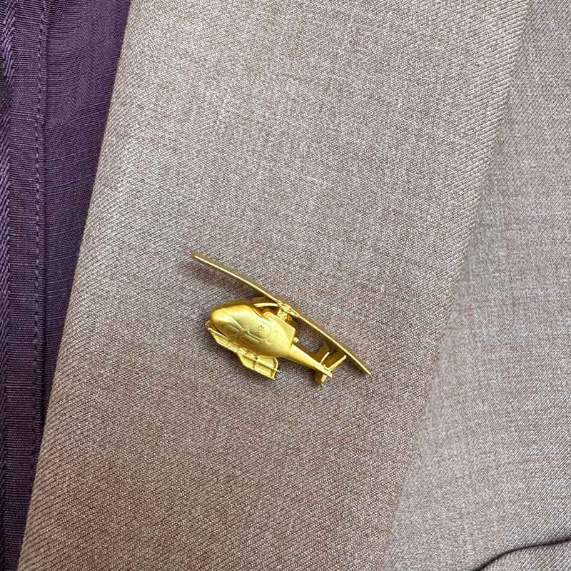 Pakistan Air Force Helicopter Lapel Pin - My Pride