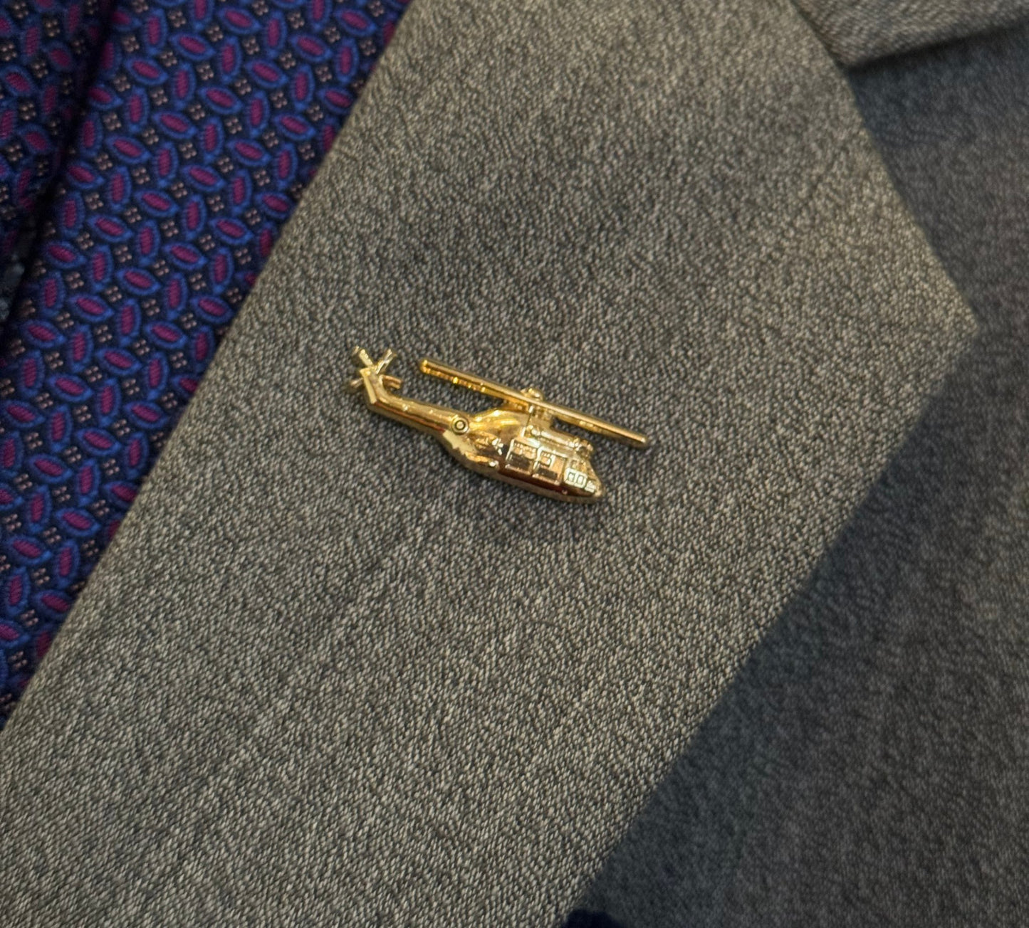 Pakistan Air Force Helicopter Lapel Pin - My Pride