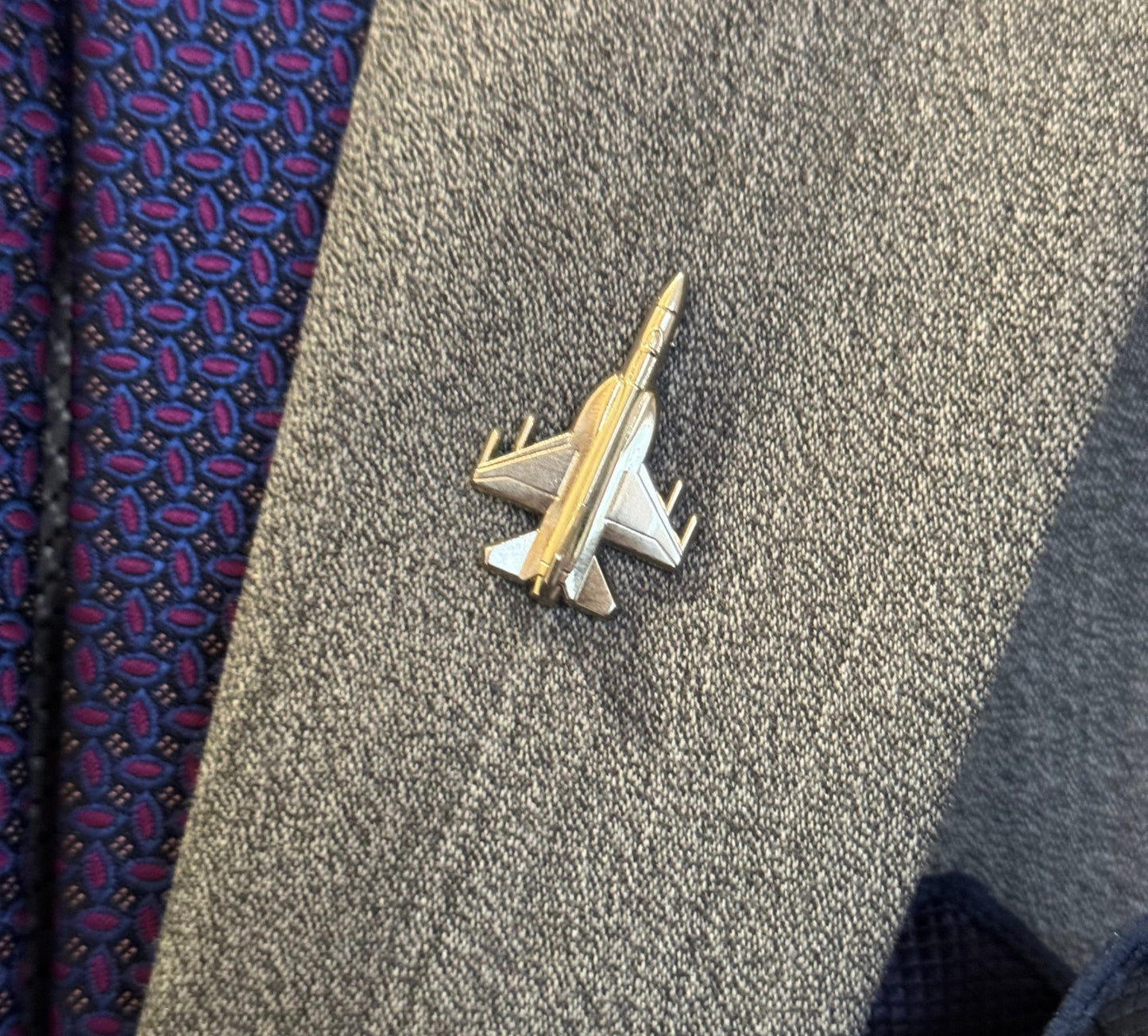 Pakistan Air Force JF17 Aircraft Collar Pin - My Pride