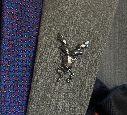 Pakistan Air Force Markhor Lapel Pin - My Pride