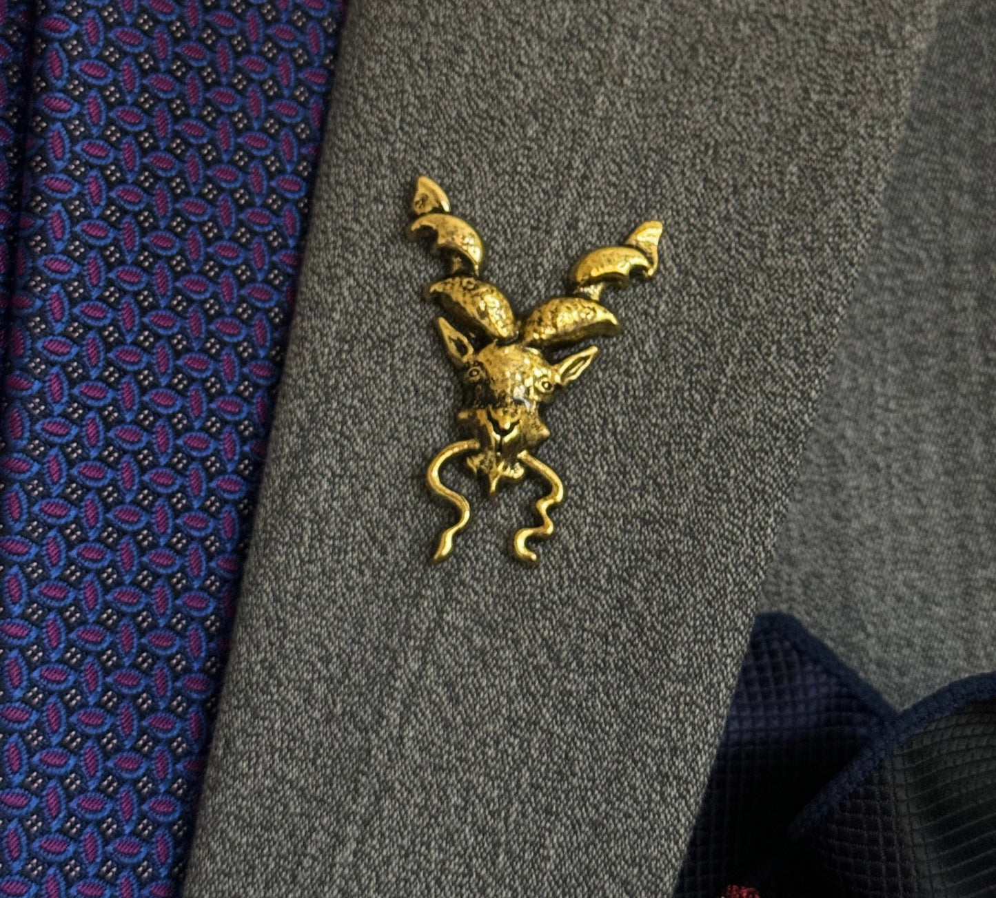 Pakistan Air Force Markhor Lapel Pin - My Pride