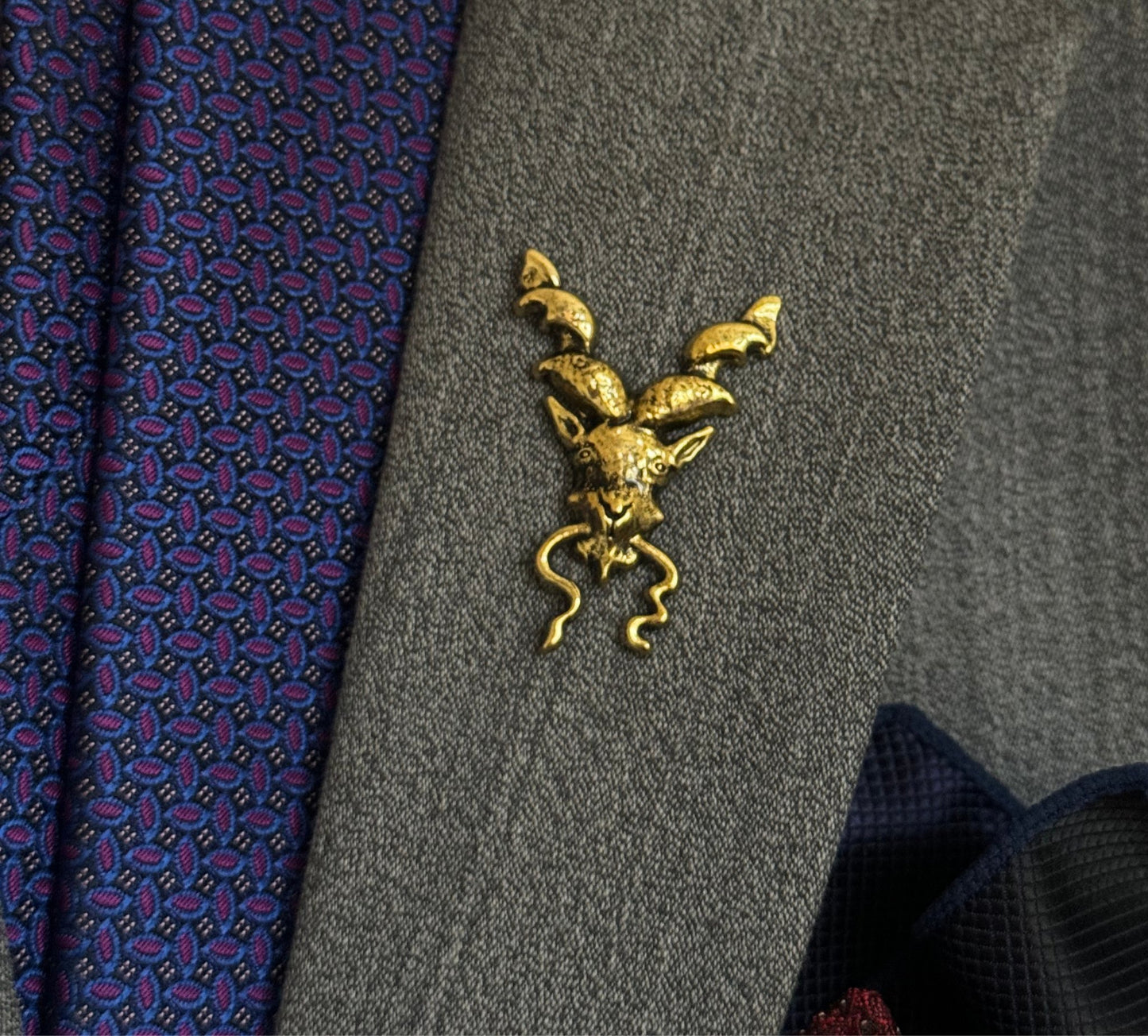 Pakistan Air Force Markhor Lapel Pin - My Pride